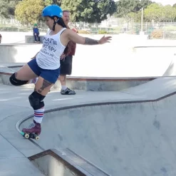 RollerCon Skate & Destroy The Patriarchy Tanks