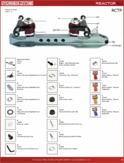 Reidell Riedell 495 Skates With Reactor Neo Plates