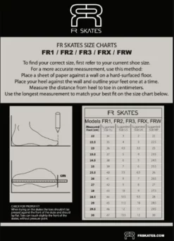 FR Skates FR - FRX 80 - BLACK