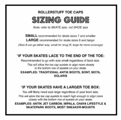 Accessories Rollerstuff Printed/Metallic Toe Caps