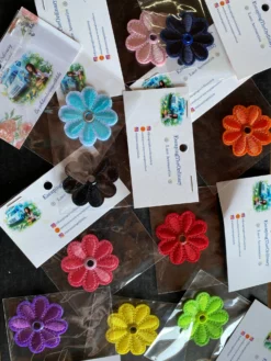 Sin City Skates Accessories Flower Decal Skate Lace Charms